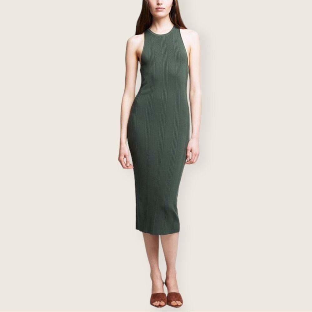 NWT | L’AGENCE | Shelby Dress | Olive Night | Size XS